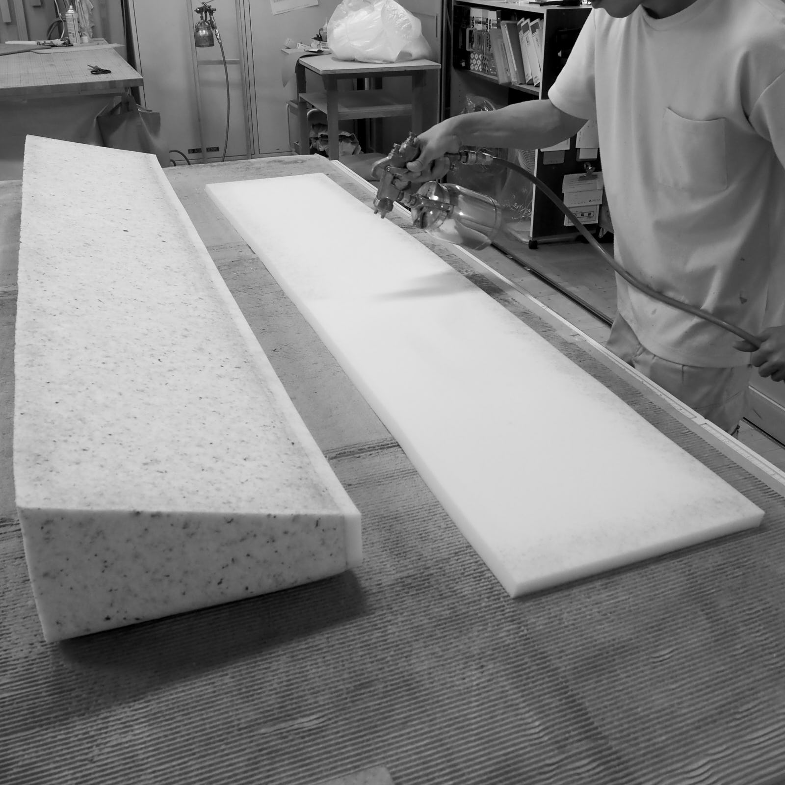 Process of Indsande - daybed, table & stool