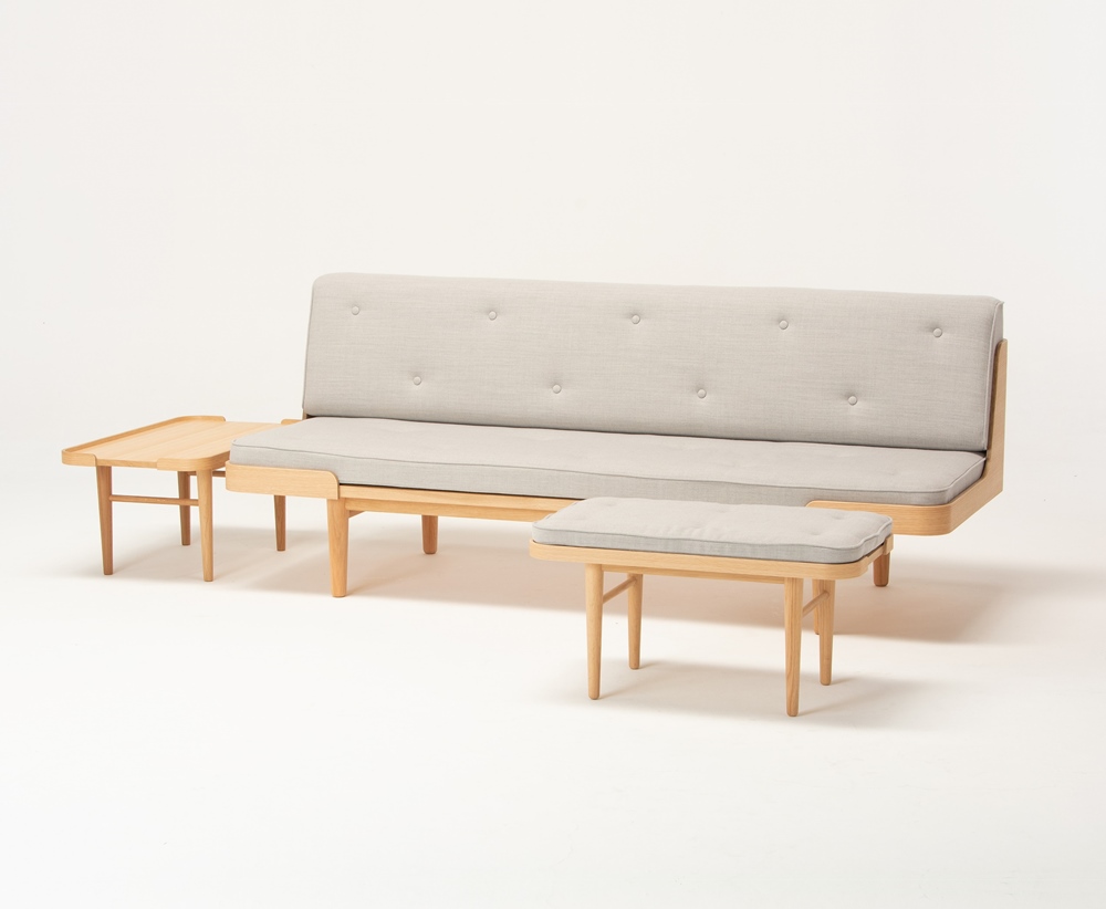Indsande - daybed, table & stool