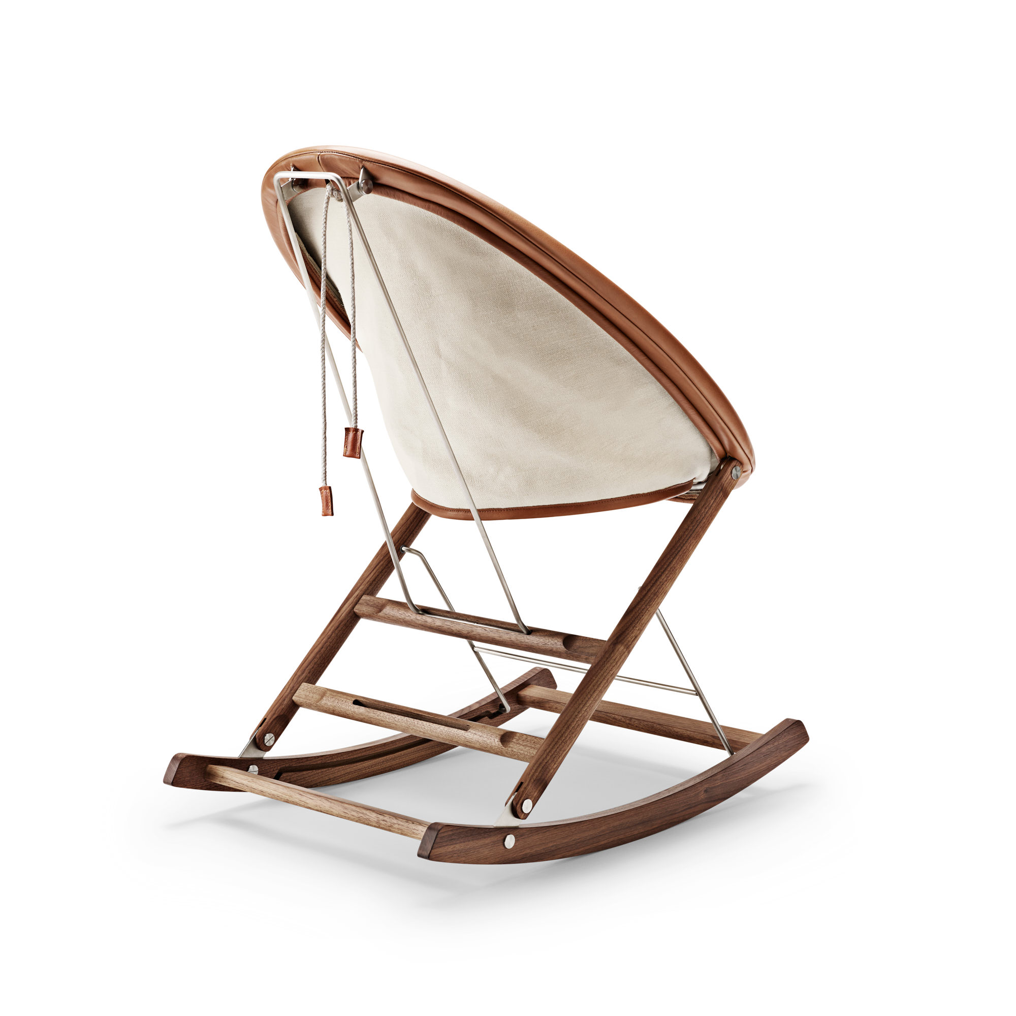 Rocking nest chair back