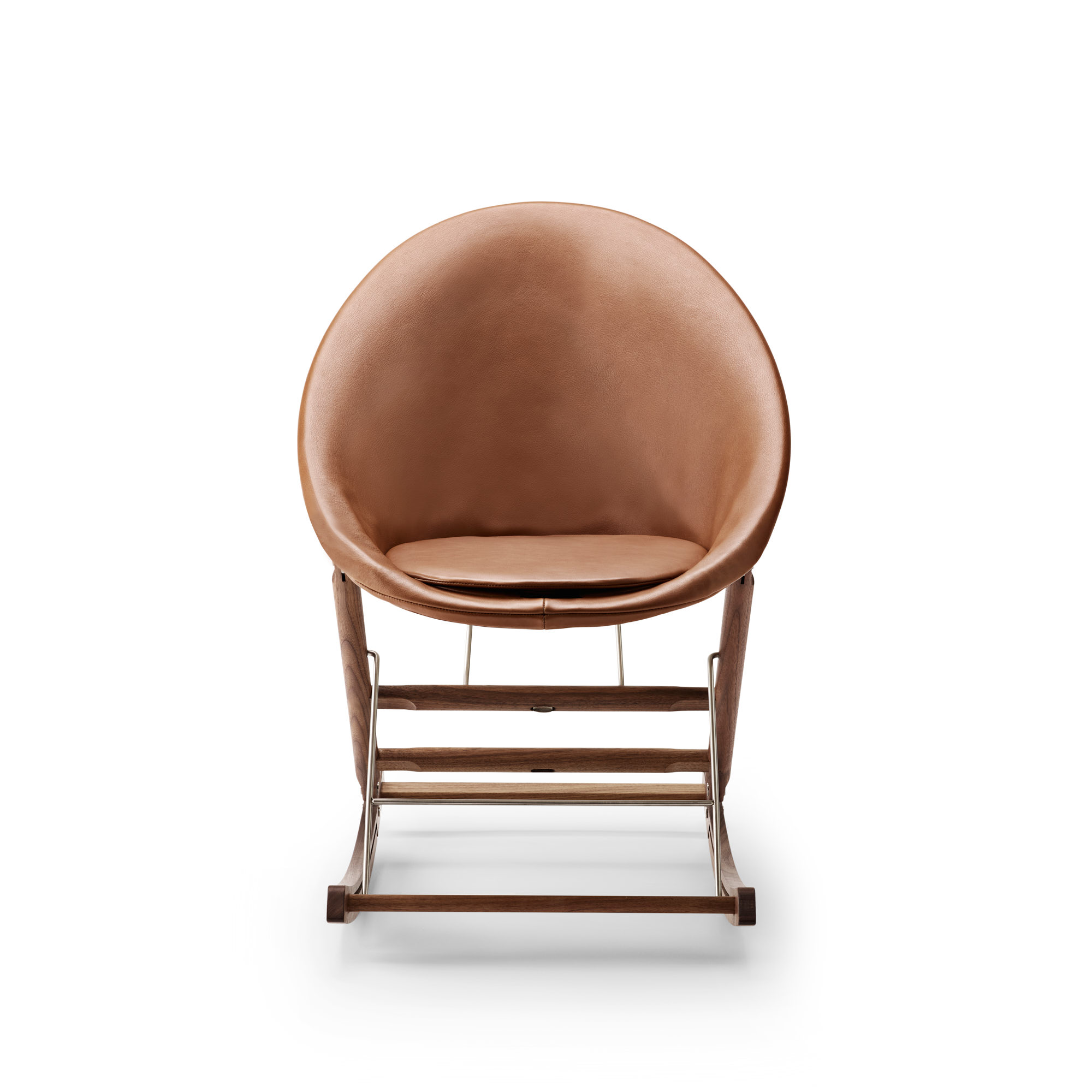 Rocking nest chair front